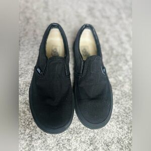 Kids black vans